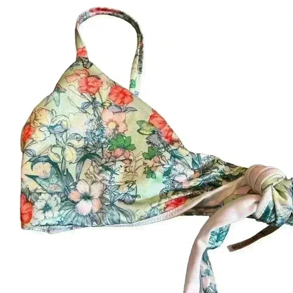 Victoria’s Secret Bathing suit Wrap Style Top  Size Medium Adjustable Straps - Picture 7 of 7